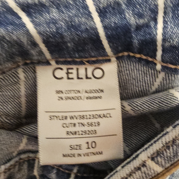 Cello Blue Flare & Wide Leg Jeans - Picture 5 of 14